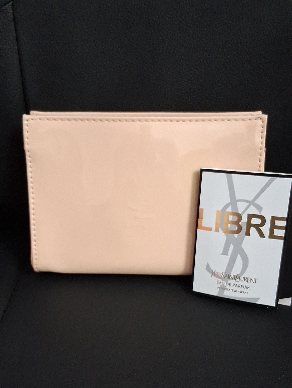 Yves Saint Laurent Pale Blush Patent Clutch
